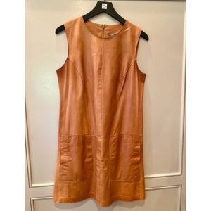Vince Leather Dress